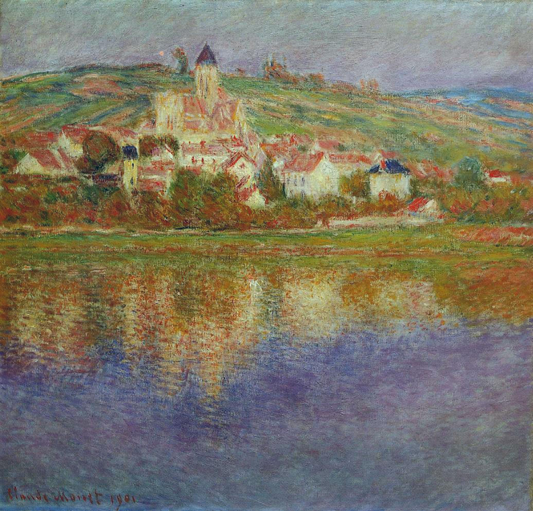 Vetheuil, Pink Effect 1901
